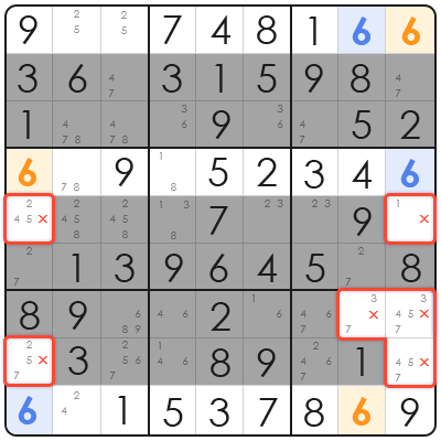 sudoku hidden pairs